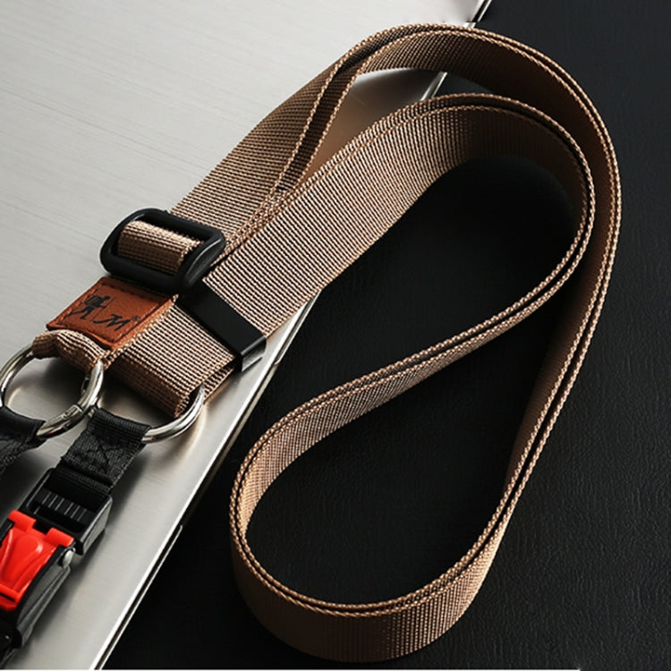 XJ03 Camera Shoulder Hanging Neck Strap(Khaki)