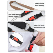 XJ03 Camera Shoulder Hanging Neck Strap(Black)