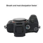 For Sony  A7S III / A7S3 Soft Silicone Protective Case(Camouflage)