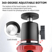 YELANGU LW-A01 Panoramic Metal Tripod Ball Head Adapter