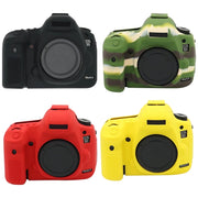 For Canon EOS 5DS Soft Silicone Protective Case (Camouflage)