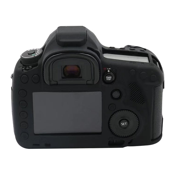 For Canon EOS 5DS Soft Silicone Protective Case (Camouflage)
