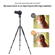 TRIOPO Oubao A-208S Adjustable Portable  Aluminum Alloy Tripod with Ball Head for SLR Camera