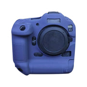 For Canon EOS R3 Soft Silicone Protective Case (Blue)