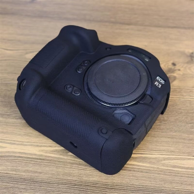 For Canon EOS R3 Soft Silicone Protective Case (Green)