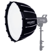 FEELWORLD FSP60 60cm Parabolic Softbox Quick Release Diffuser with Bowens Mount (Black)