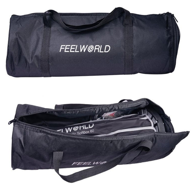 FEELWORLD FSP60 60cm Parabolic Softbox Quick Release Diffuser with Bowens Mount (Black)