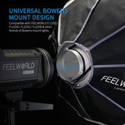 FEELWORLD FSL65 65cm Lantern Softbox Quick Release Diffuser with Bowens Mount