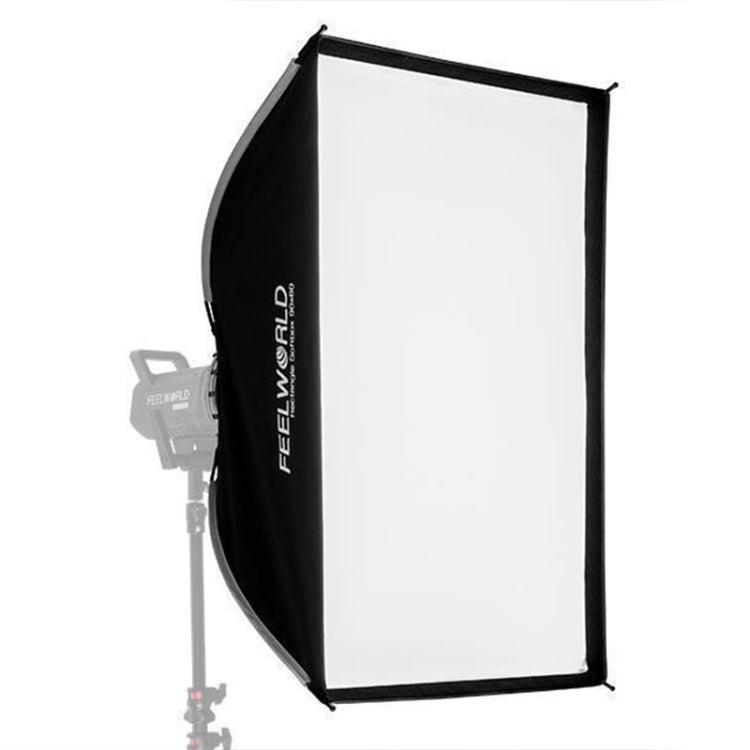 FEELWORLD FSR90 60x90cm Rectangular Softbox Quick Release Bowens Mount Diffuser