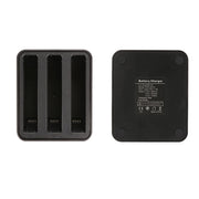 For Insta360 X4 Tri-Slot Batteries Fast Charger (Black)