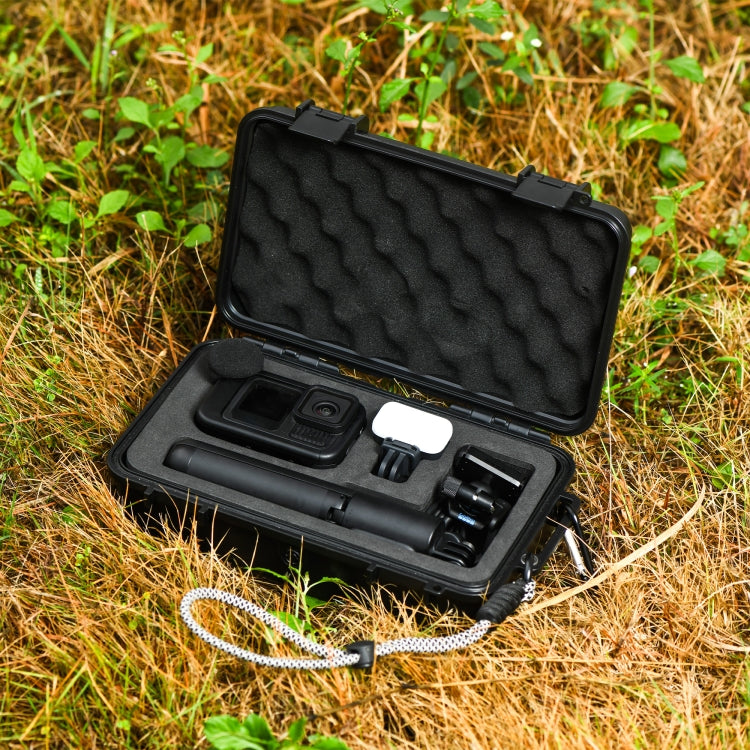 For GoPro HERO STARTRC Water-resistant ABS Suitcase Shoulder Storage Box (Black)