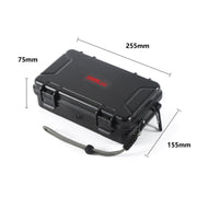 For GoPro HERO STARTRC Water-resistant ABS Suitcase Shoulder Storage Box (Black)