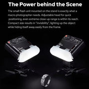 Godox MF12 Macro Flash 2.4 GHz Wireless Control Light (Black)