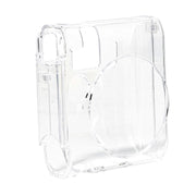 For FUJIFILM Instax mini 99 Crystal Hard Case Camera Bag with Shoulder Strap (Transparent)