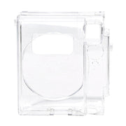 For FUJIFILM Instax mini 99 Crystal Hard Case Camera Bag with Shoulder Strap (Transparent)