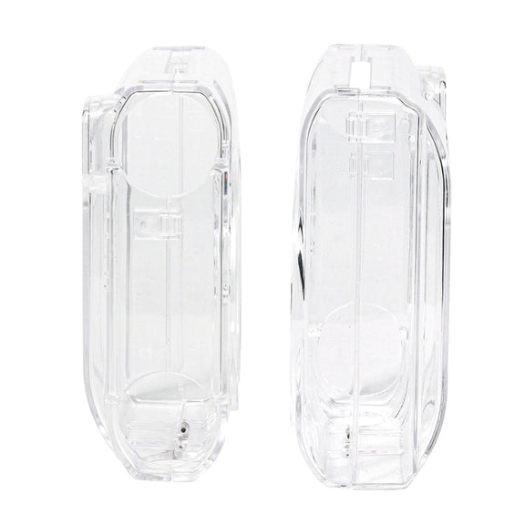 For FUJIFILM Instax mini 99 Crystal Hard Case Camera Bag with Shoulder Strap (Transparent)