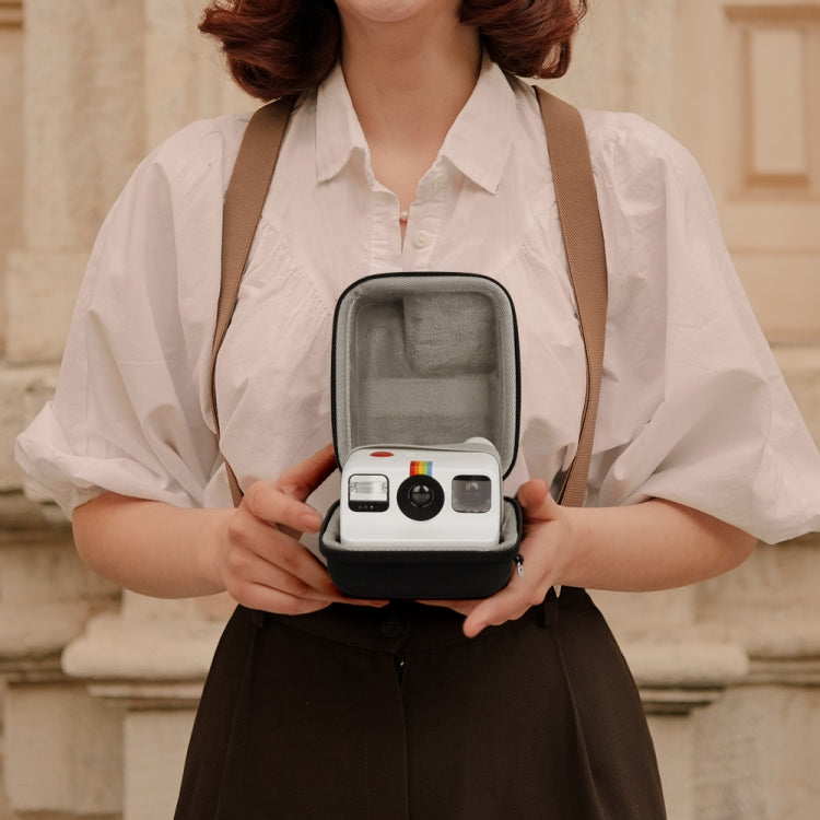 For Polaroid GO EVA Camera Case Shockproof Camera Storage Bag (Black)