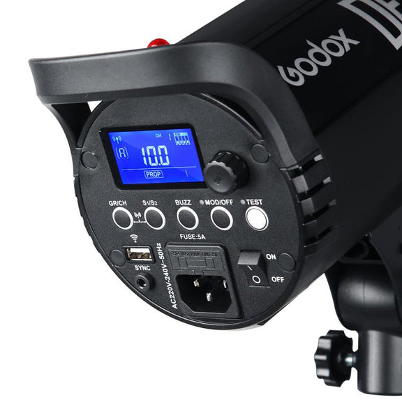 Godox DE300II 300Ws Studio Flash Light Strobe Lamp Head Bowens Mount Speedlight (US Plug)