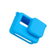 For Insta360 Ace Body Silicone Protective Case with Lens Cap (Blue) - Case & Bags by PMC TechLife | Online Shopping South Africa | PMC TechLife | Buy Now Pay Later Mobicred