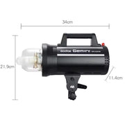 Godox Gemini GS300II Studio Flash Light 300Ws Bowens Mount Strobe Flash (US Plug)