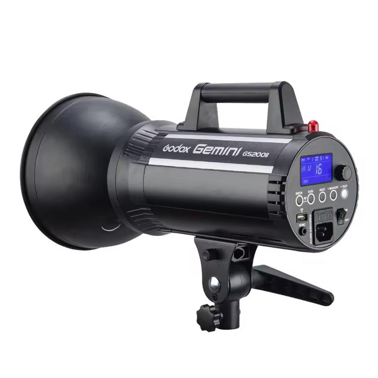 Godox Gemini GS200II Studio Flash Light 200Ws Bowens Mount Strobe Flash (EU Plug)