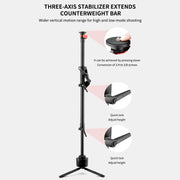 YELANGU B4 Handheld Stabilizer (Black)