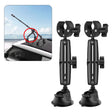 2 x Single-leg Car Suction Cup Mount Crab Clamps Set (Black) - free shipping - PMC TechLife - Order now!