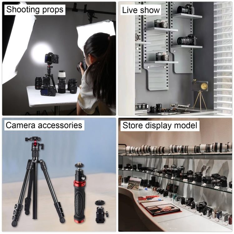 For Leica M Non-Working Fake Dummy DSLR Camera Model Photo Studio Props (Dark Coffee)