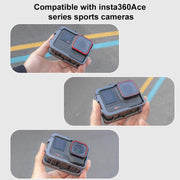 For Insta360 Ace Pro 2 Metal Protective Cage Adapter Frame