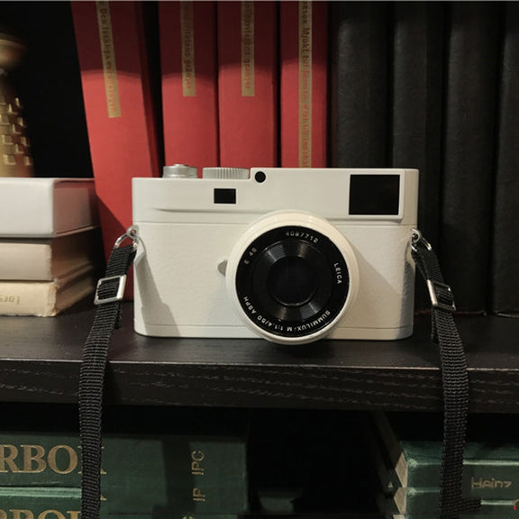 Non-Working Fake Dummy DSLR Camera Model Photo Studio Props (White)