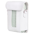 For FUJIFILM Instax mini Link 3 Full Body Leather Case Bag with Strap (White) - Leather Bag by PMC TechLife | Online Shopping South Africa | PMC TechLife | Buy Now Pay Later Mobicred