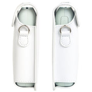 For FUJIFILM Instax mini Link 3 Full Body Leather Case Bag with Strap (White)