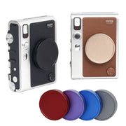 For FUJIFILM Instax mini EVO Camera Lens Cap Aluminum Alloy Protective Cover (Purple)
