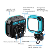 136 LEDs 28W Water-resistant LED Work Light Photography Fill Light (Blue)