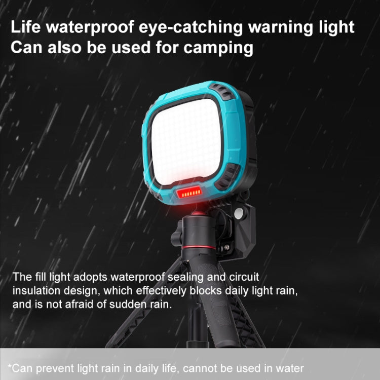136 LEDs 28W Water-resistant LED Work Light Photography Fill Light (Blue)