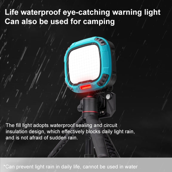136 LEDs 28W Water-resistant LED Work Light Photography Fill Light (Blue)