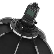 TRIOPO KS65 65cm Speedlite Flash Octagon Parabolic Softbox Diffuser with Bracket Mount Handle for Speedlite