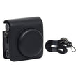 For Fujifilm Instax mini 99 Full Body Camera PU Leather Case Bag with Strap (Black) - Leather Bag by PMC TechLife | Online Shopping South Africa | PMC TechLife | Buy Now Pay Later Mobicred
