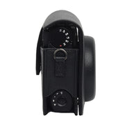 For Fujifilm Instax mini 99 Full Body Camera PU Leather Case Bag with Strap (Black)