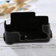 1/4 inch Thread PU Leather Camera Half Case Base for FUJIFILM X-E3(Black) - free shipping - PMC TechLife - Order now!