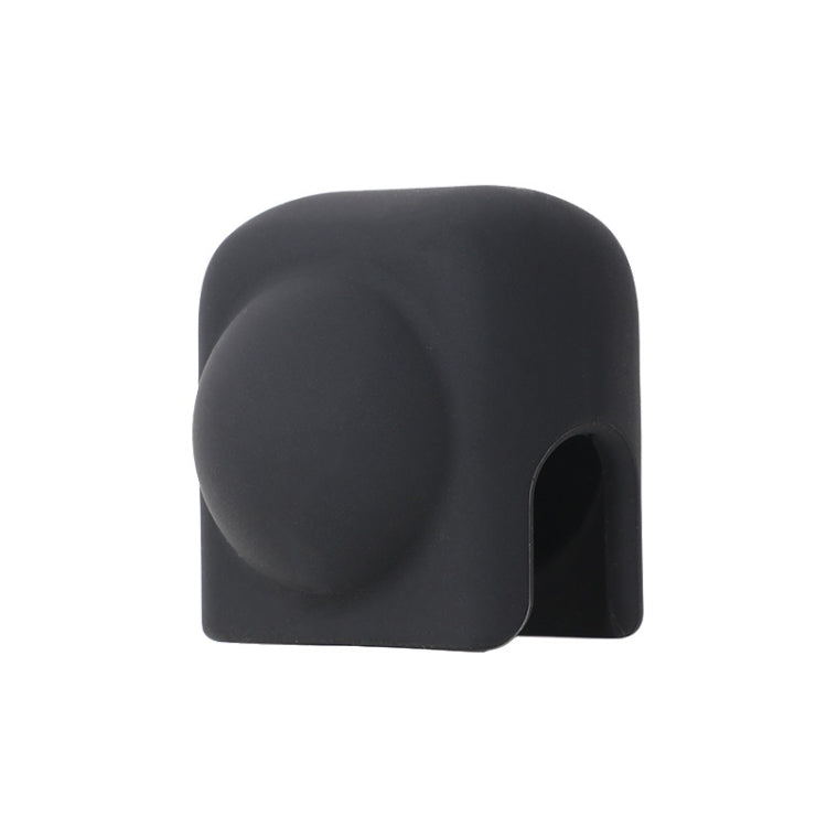 For Insta360 X4 Lens Guard Silicone Protective Cover (Black)