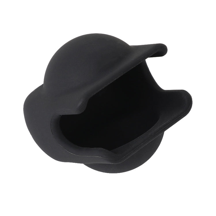 For Insta360 X4 Lens Guard Silicone Protective Cover (Black)