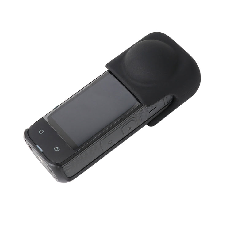 For Insta360 X4 Lens Guard Silicone Protective Cover (Black)