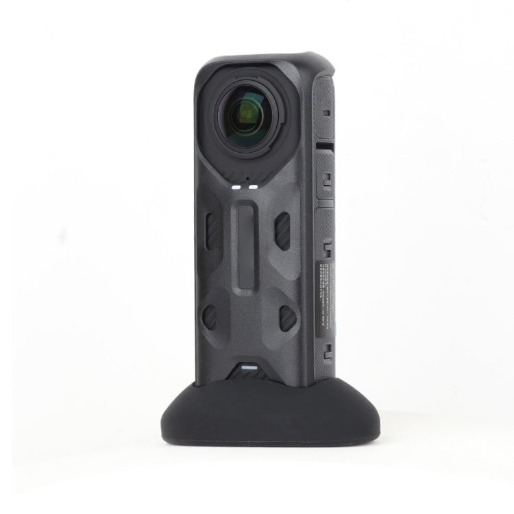 For Insta360 X4 Silicone Base Desktop Stand (Black)