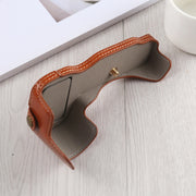 1/4 inch Thread PU Leather Camera Half Case Base for Nikon Z6 / Z7 (Brown)