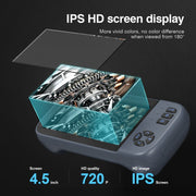 2.0 Million Pixel Dual Lens Industrial Digital Endoscope with 4.5 inch IPS Screen
