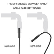 F99 HD Mobile Phone Endoscope, 8mm Water-resistant Pipe Endoscope, Wifi Version, Hardwire, Length: 1m (Black)