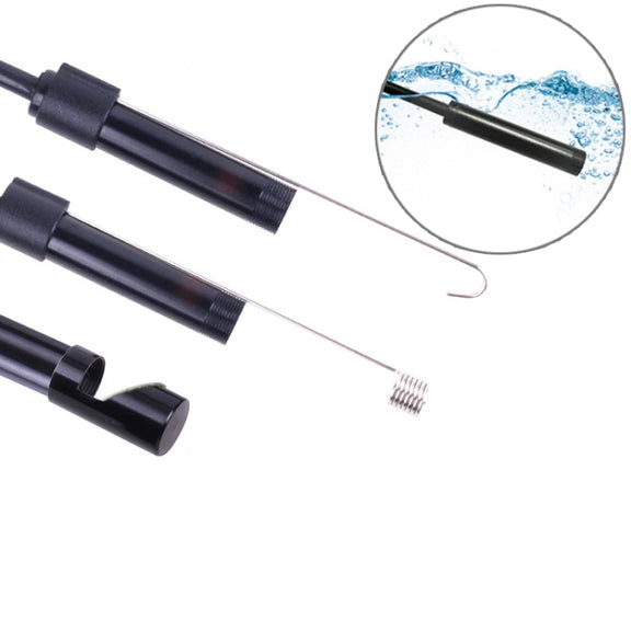 F99 HD Mobile Phone Endoscope, 8mm Water-resistant Pipe Endoscope, Wifi Version, Hardwire, Length: 5m (Black)