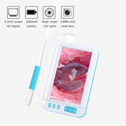C01 4.3 Inch Screen Display HD1080P Visual Earspoon Endoscope with 6 LEDs, Diameter:5.5mm