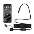 Y101 8mm Spiral Head 3 In 1 Waterproof Digital Endoscope Inspection Camera, Length: 3.5m Hard Cable(Black) -  by PMC TechLife | Online Shopping South Africa | PMC TechLife | Buy Now Pay Later Mobicred